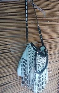 Steve Madden Black White Zebra Bag